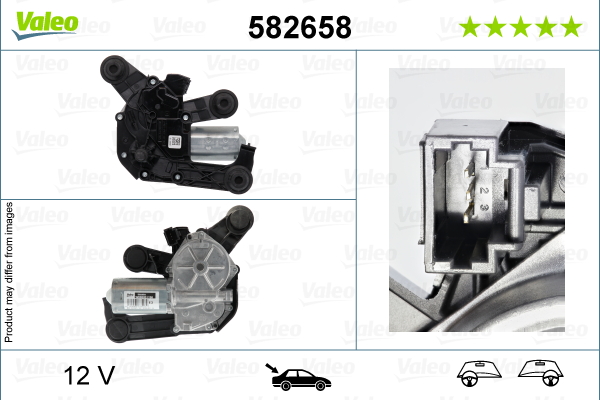 Motor stergator 582658 VALEO